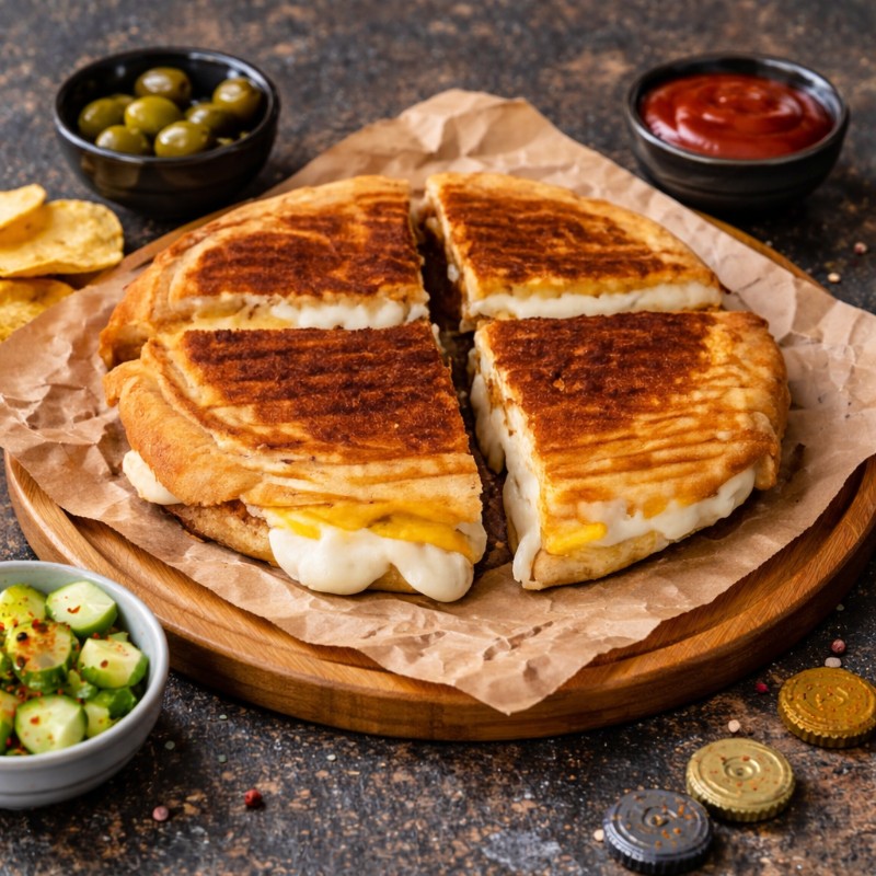 Bazlama Tostu (Kendin Yap)